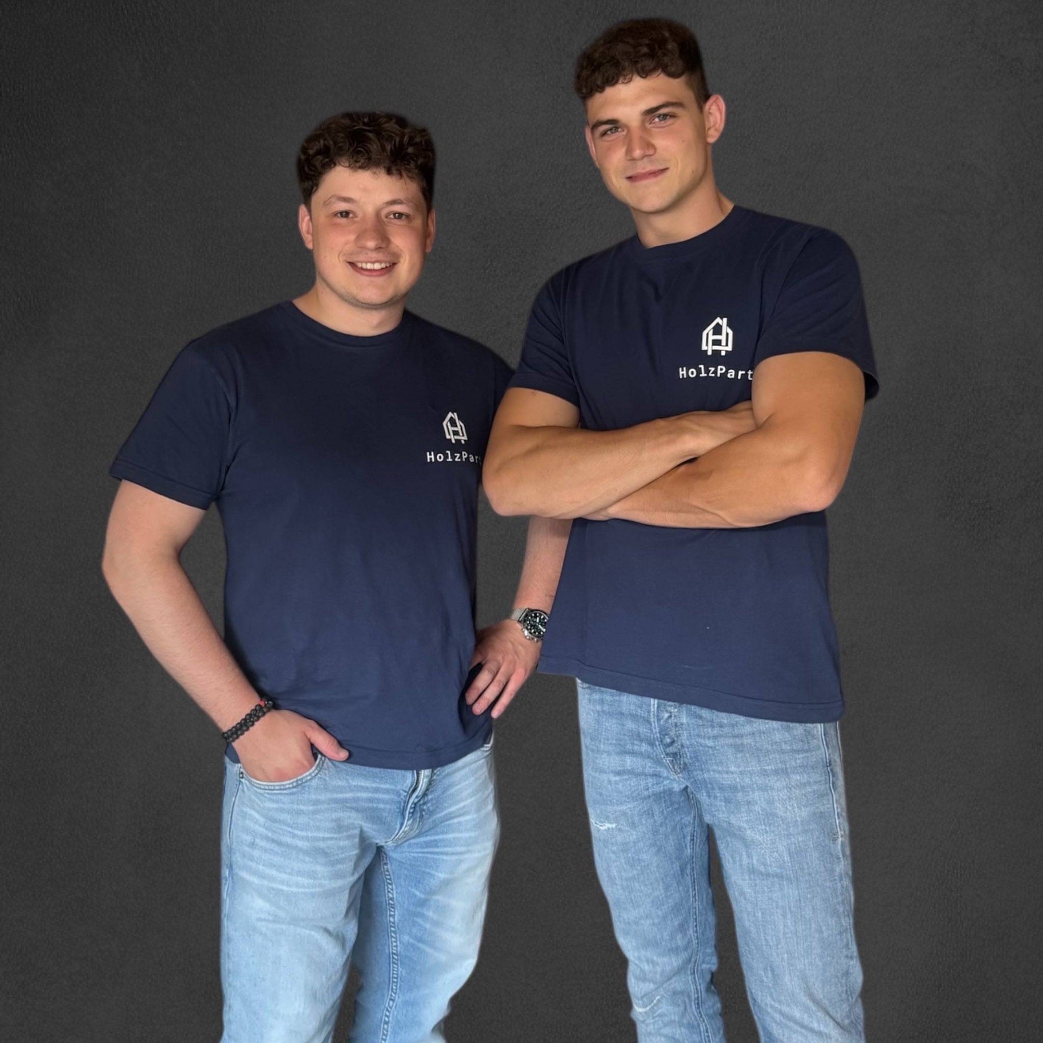 Pascal Stilla und Matias Lüscher – Gründer der HolzPart GmbH, Schweizer Manufaktur für Holzdesign.